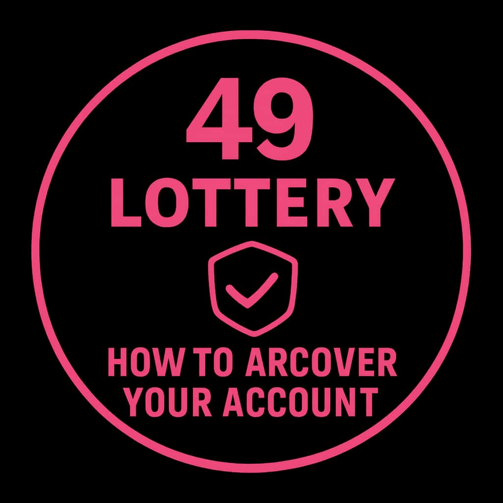 Icon representing the 49 Lottery account recovery guide.