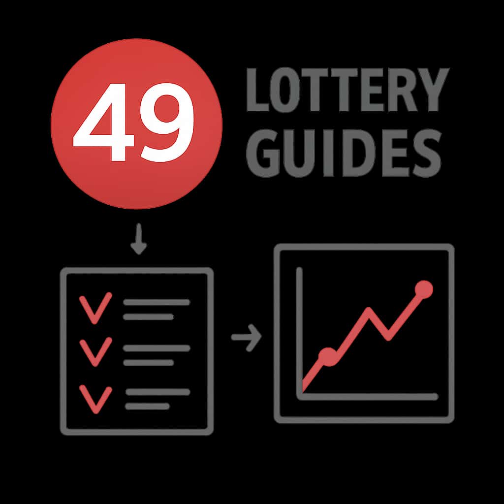 An educational diagram about 49 Lottery features.