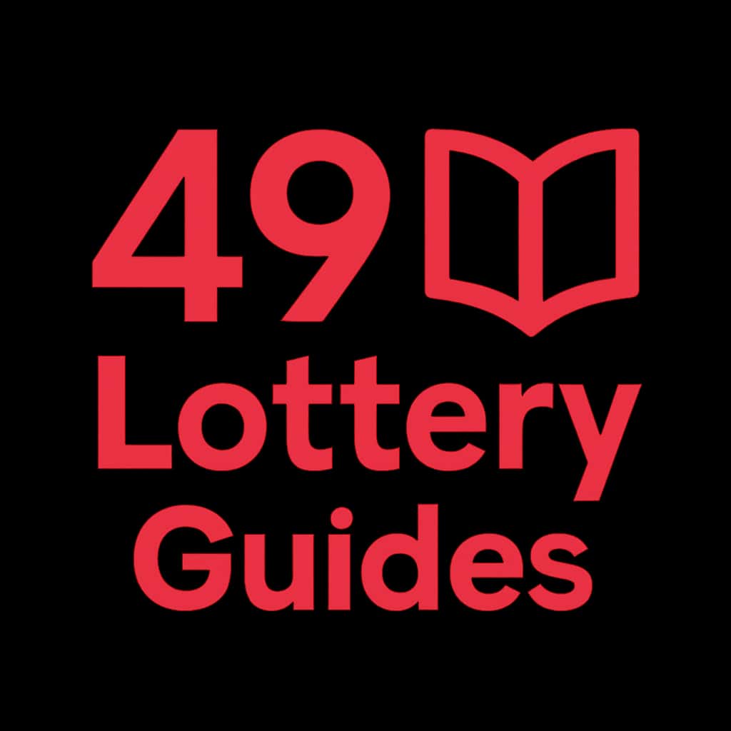 A simple badge illustrating the concept of 49 Lottery Guides.