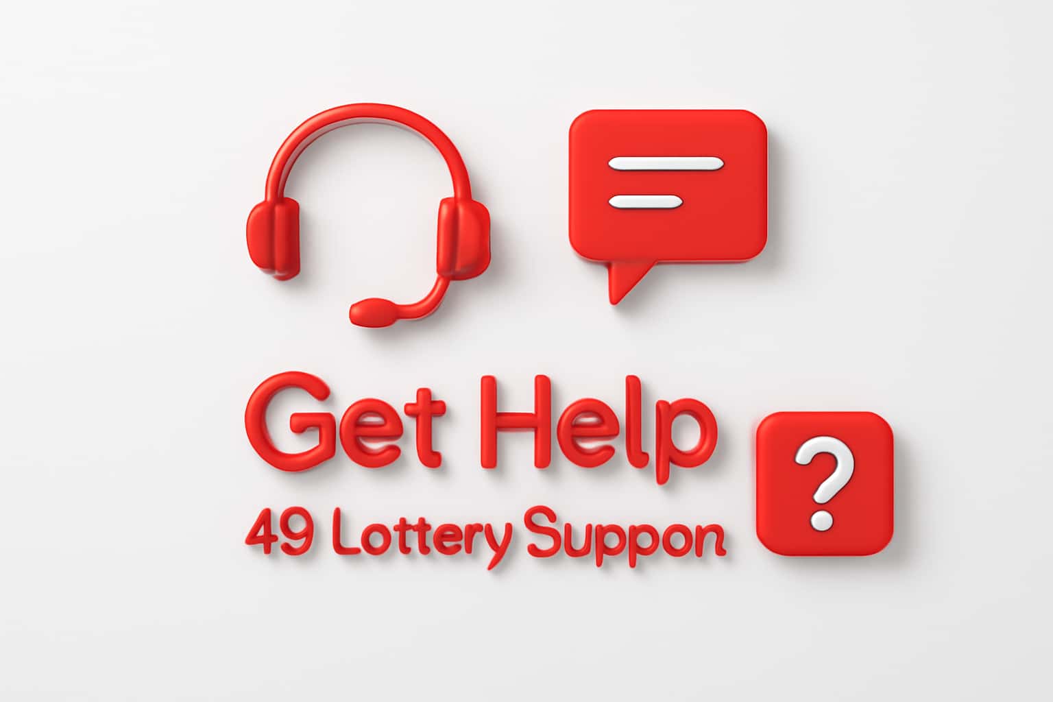 Get Help - 49 Lottery Support Interface